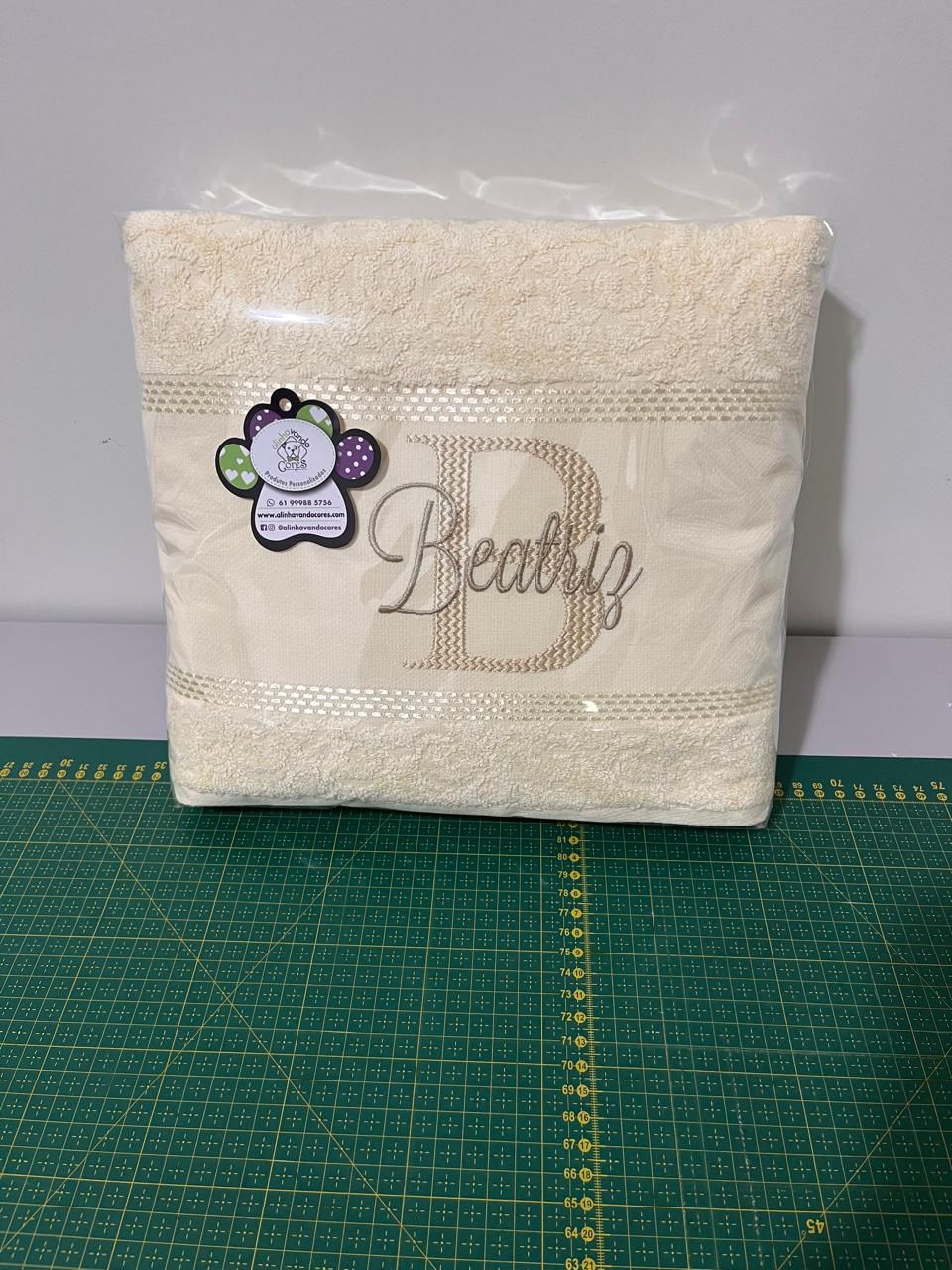 Toalha personalizada