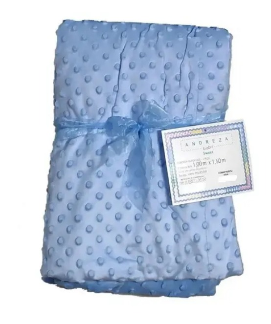 Cobertor Dupla Face Infantil Sweet Baby Pop Corn - Imagem 6