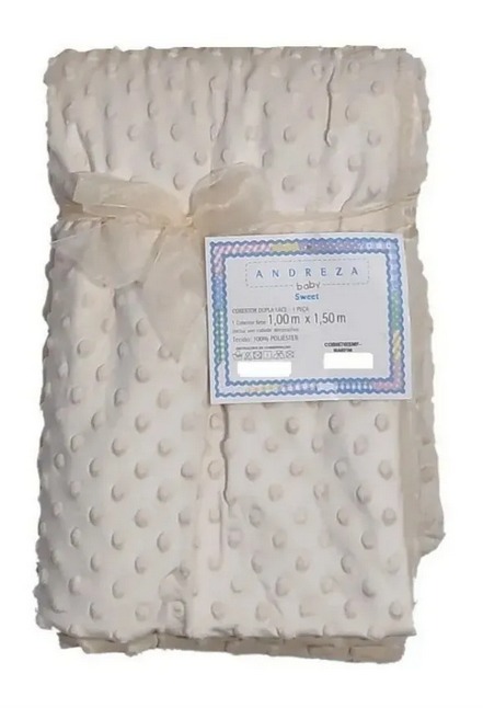 Cobertor Dupla Face Infantil Sweet Baby Pop Corn - Imagem 3