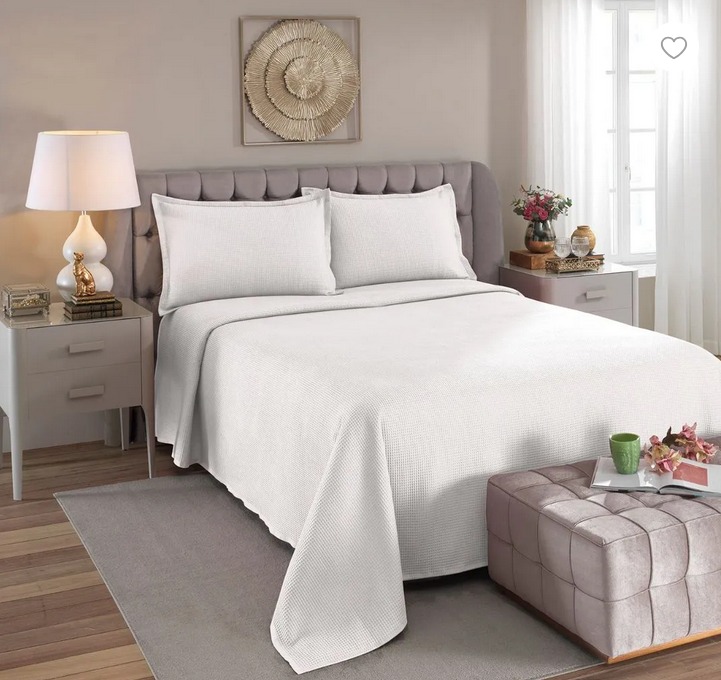 Kit Colcha Piquet - Imagem 3